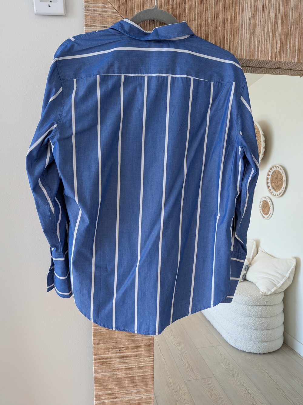 J. Crew Garçon Poplin Cotton Shirt In Seaside Stripe - Picture 6 of 7